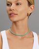 Nialaya Nialaya Heishi Turquoise Choker With Gold - 2