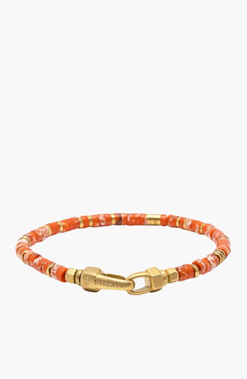 Nialaya Nialaya Jasper Heishi Bracelet