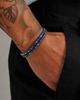 Nialaya Nialaya Lapis Heishi Lock Wrap Bracelet - 2