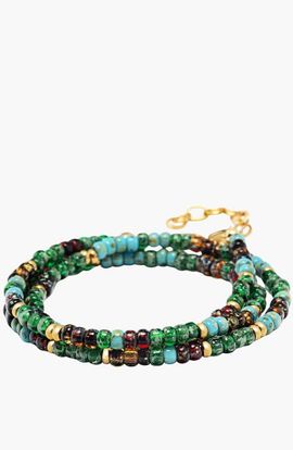 Nialaya Nialaya Miyuki Wrap Bracelet