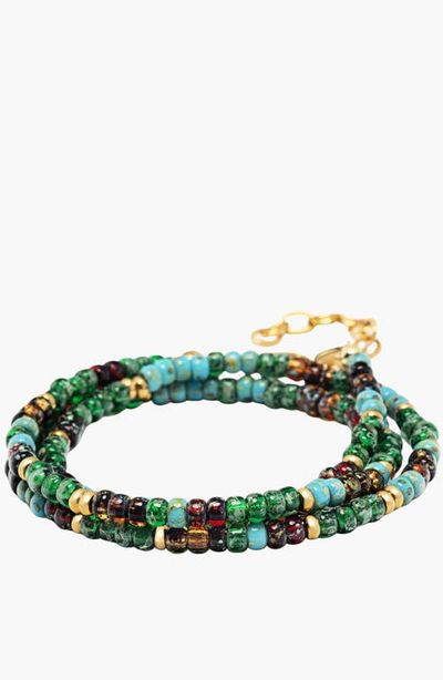Nialaya Nialaya Miyuki Wrap Bracelet