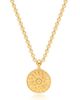 Nialaya Nialaya Necklace With Ancient Sun Pendant - 1