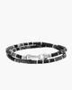 Nialaya Nialaya Onyx And Labradorite Heishi Wrap Bracelet - 2