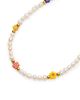 Nialaya Nialaya Pearl Choker With Flower Beads - 3