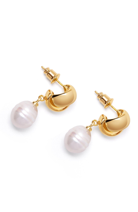 Nialaya Nialaya Pearl Drop Earrings