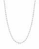 Nialaya Nialaya Silver Beaded Chain Necklace - 1