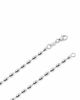 Nialaya Nialaya Silver Beaded Chain Necklace - 3