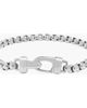 Nialaya Nialaya Silver Box Chain Bracelet  - 1