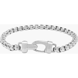 Nialaya Nialaya Silver Box Chain Bracelet 