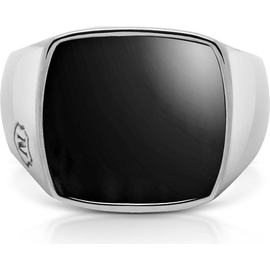 Nialaya Nialaya Silver Signet Ring