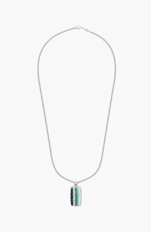 Nialaya Nialaya Silver Trinity Pendant Necklace