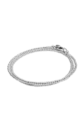 Nialaya Nialaya Sterling Silver Wrap Around Bracelet 