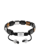 Nialaya Nialaya Tiger Eye Dorje Flatbead Bracelet - 1