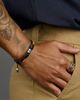 Nialaya Nialaya Tiger Eye Dorje Flatbead Bracelet - 4