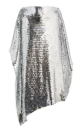 Niccolò Pasqualetti Niccolò Pasqualetti Collage Sequined Midi Skirt