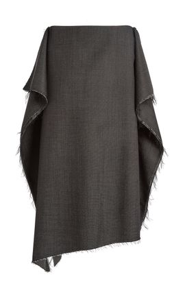 Niccolò Pasqualetti Niccolò Pasqualetti Collage WoolMohair Melange Midi Skirt