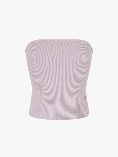 NICE CLAUP NICE CLAUP knit top bustier N232PWT546