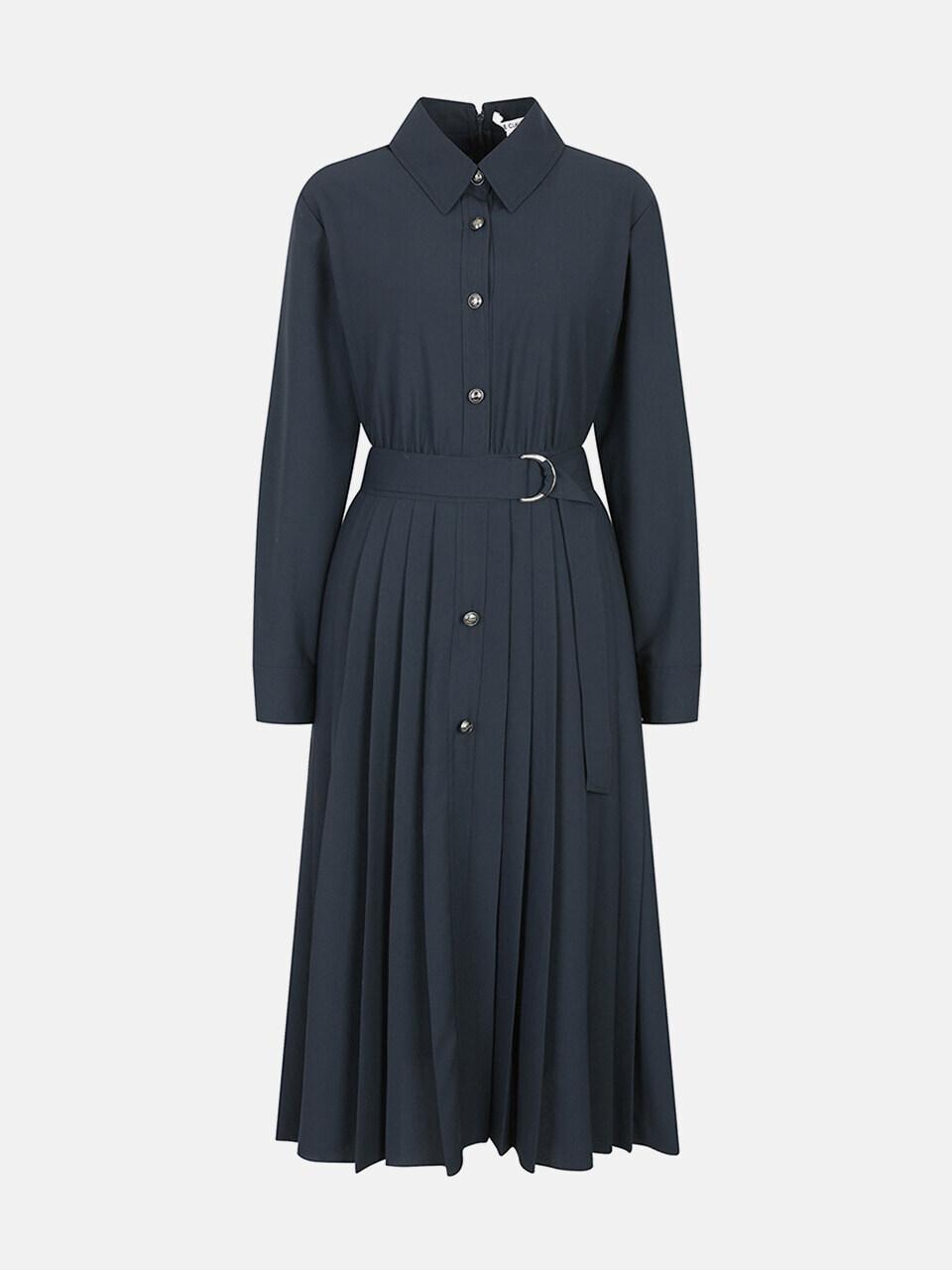 NICE CLAUP Nice Claup Pleats Layer dress N241MWO203