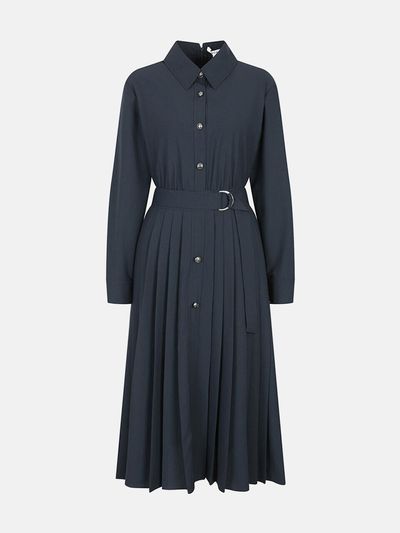 NICE CLAUP Nice Claup Pleats Layer dress N241MWO203