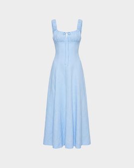 NICHOLAS Dina Sleeveless A-Line Midi Dress