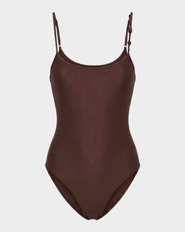 NICHOLAS Dione Beaded One-Piece Swimsuit
