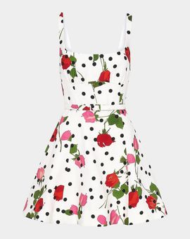 NICHOLAS Eleni Sleeveless Panelled Mini Dress