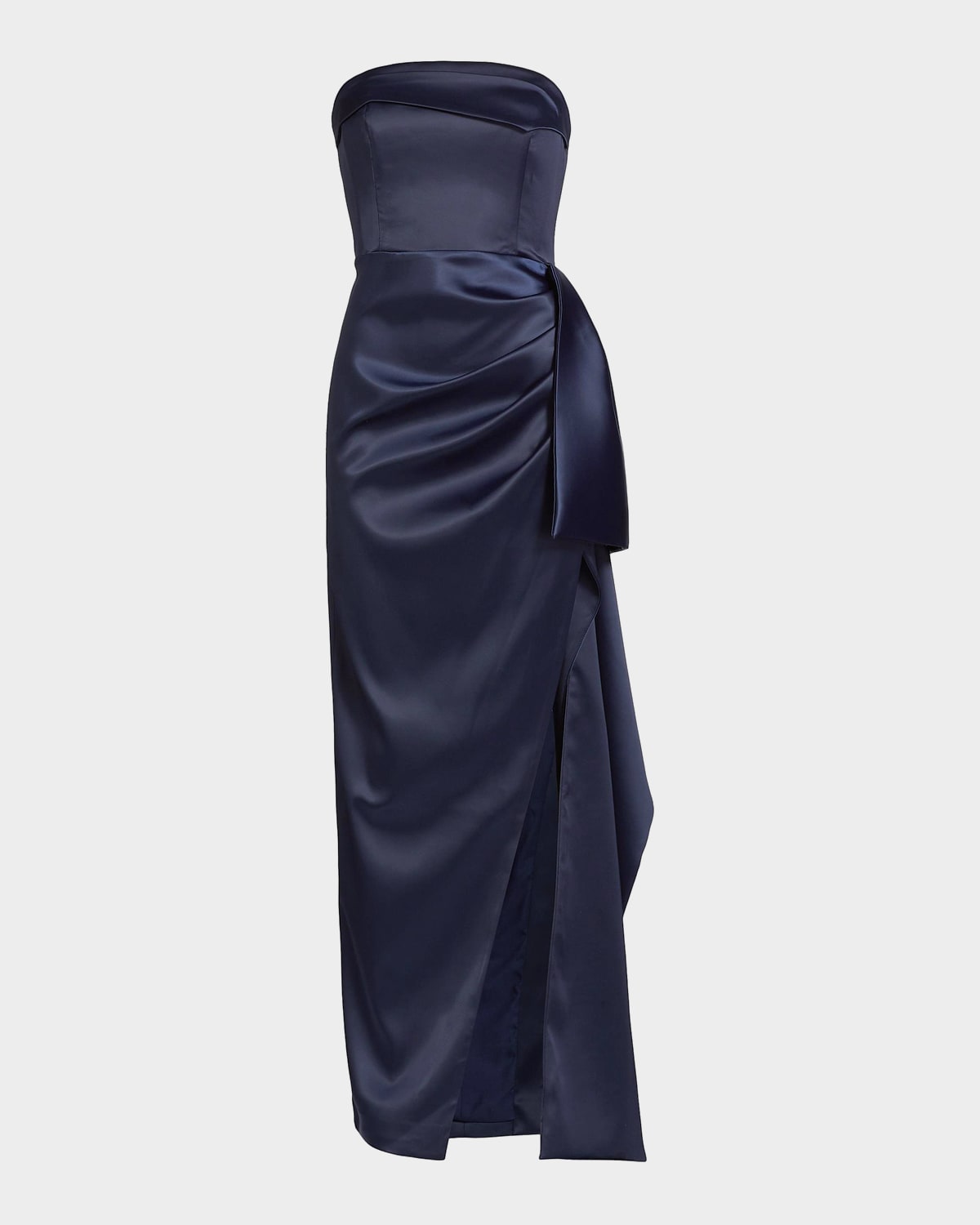NICHOLAS Erelyn Satin Strapless Gown