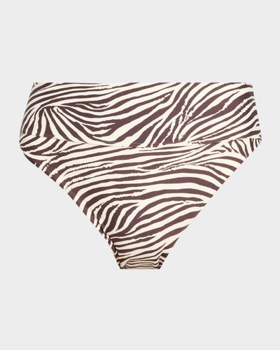 NICHOLAS Nerea High-Waist Bikini Bottoms