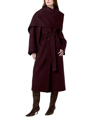 Nicholas Nicholas Candice Scarf Neck Long Coat
