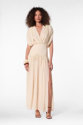 aqua lace cami midi dress Lake Como Fitted Bodice Cami Strap Midi Dress Abstract Print Sage