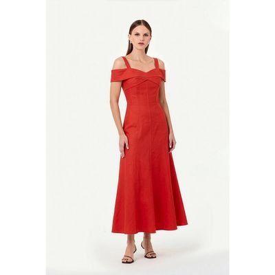 NICHOLAS NICHOLAS Ivana Linen Dress