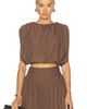 NICHOLAS NICHOLAS Nadira Cropped Bubble Top - 1