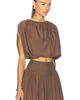 NICHOLAS NICHOLAS Nadira Cropped Bubble Top - 2