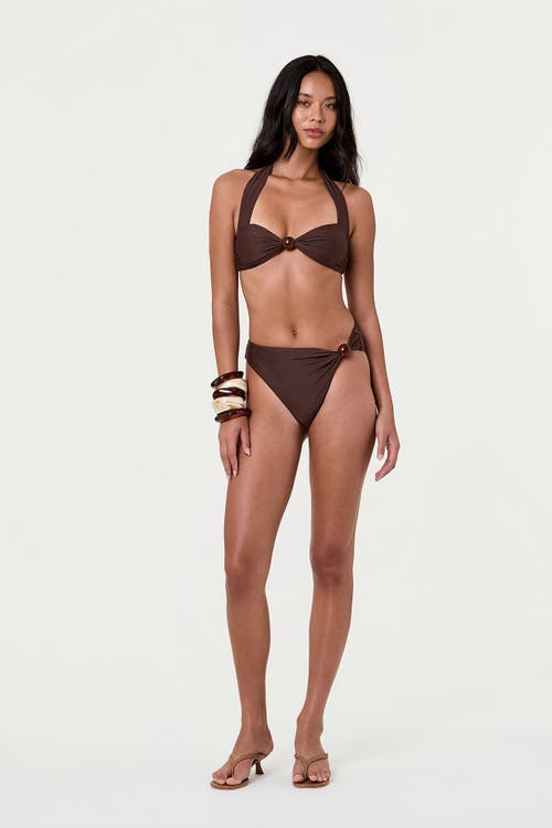 NICHOLAS NICHOLAS Sirena Halter Bikini Top