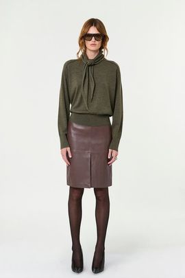 NICHOLAS NICHOLAS Veda Tie Neck Sweater