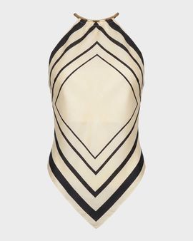 NICHOLAS Skye Halter Scarf Top