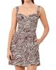Nicholas the Label Women's Alina Printed Linen-Blend A-Line Minidress - 2