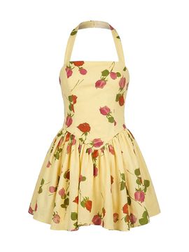 kimchi blue kristin button front drop waist midi dress Abby Drop-Waist Short Dress main image 1