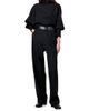 Nicholas the Label Women's Bettina Draped Pinstriped Top - 2
