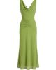 Nicholas the Label Women's Calia Ruched Georgette Maxi Dress - 1