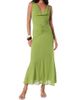 Nicholas the Label Women's Calia Ruched Georgette Maxi Dress - 2