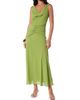 Nicholas the Label Women's Calia Ruched Georgette Maxi Dress - 3