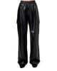 Nicholas the Label Women's Edwina Faux Leather Cargo Pants - 3