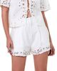 Nicholas the Label Women's Irma Lace-Trim Cotton Shorts - 3