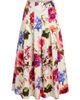 Nicholas the Label Women's Jordana Floral Pleated Waist Midi-Skirt - 6