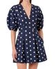 Nicholas the Label Women's Josefa Linen-Blend A-Line Minidress - 3