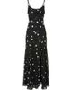 Nicholas the Label Women's Kamila Ruffled Polka Dot Georgette Gown - 1