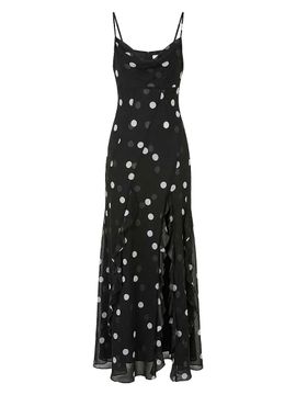 halter neck black maxi dress Chasity Halterneck Maxi Dress - Black