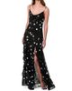 Nicholas the Label Women's Kamila Ruffled Polka Dot Georgette Gown - 3