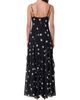 Nicholas the Label Women's Kamila Ruffled Polka Dot Georgette Gown - 4